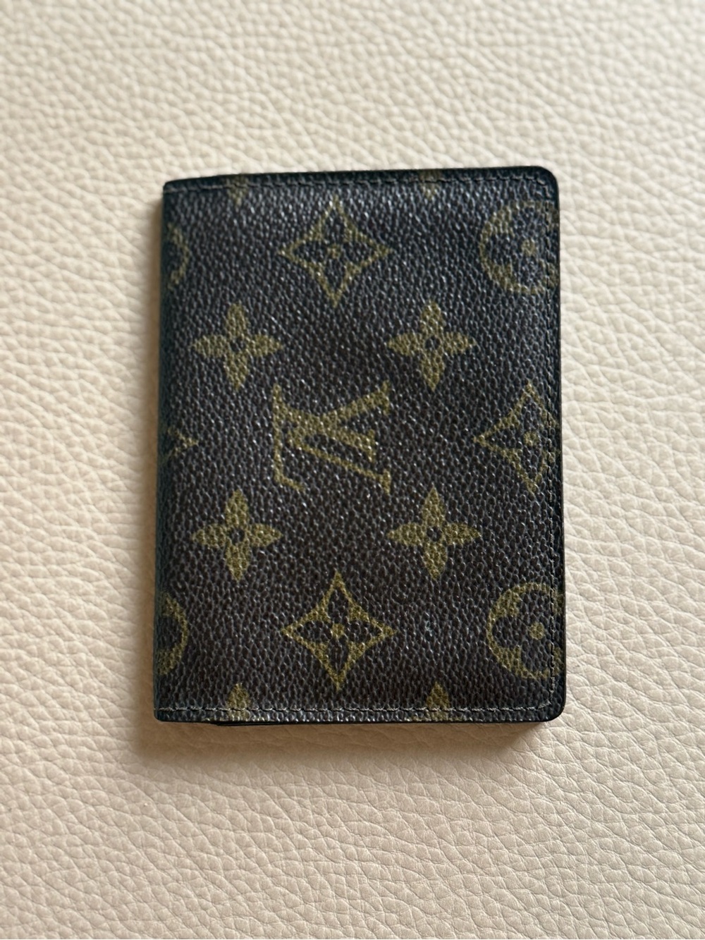 Louis Vuitton Monogram Card & Passport Sleeve - Monogram Canvas Vintage